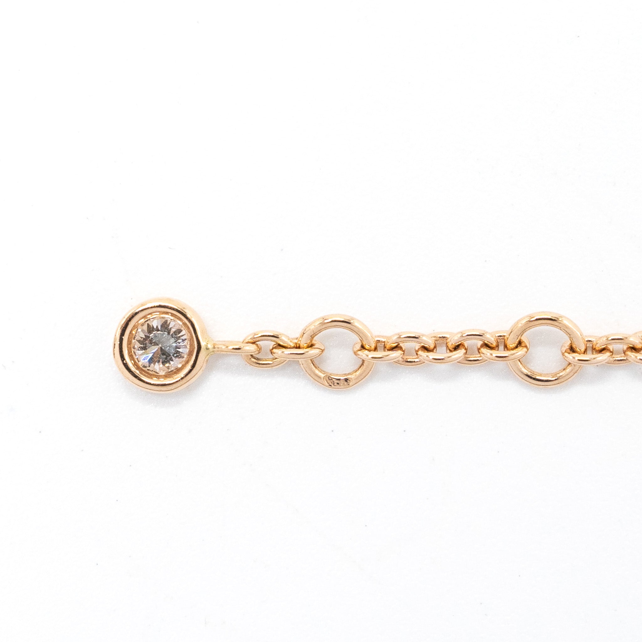 HERMES FINESSE BRACELET ROSE GOLD, DIAMONDS