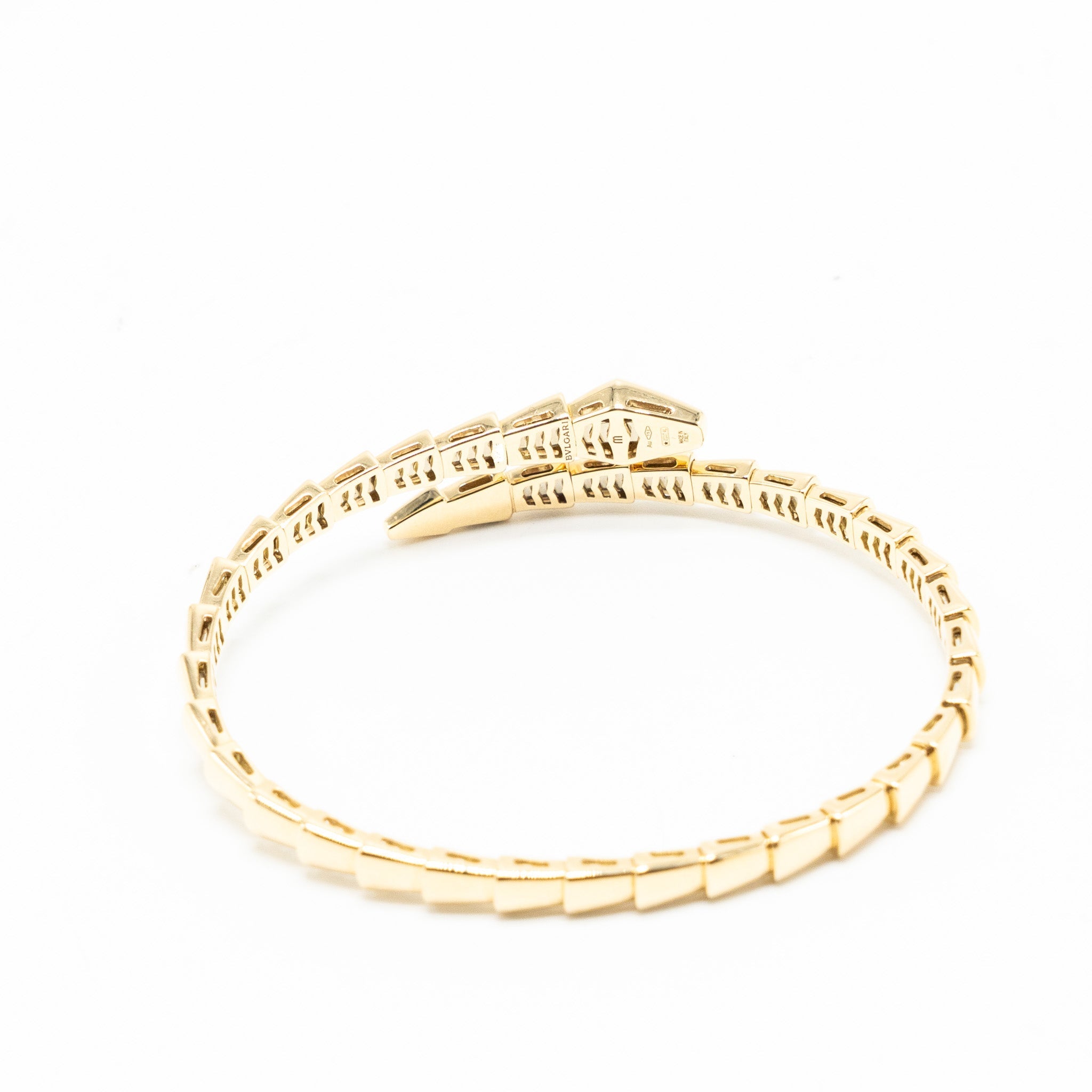 BVLGARI SERPENTI VIPER BARCELET YELLOW GOLD