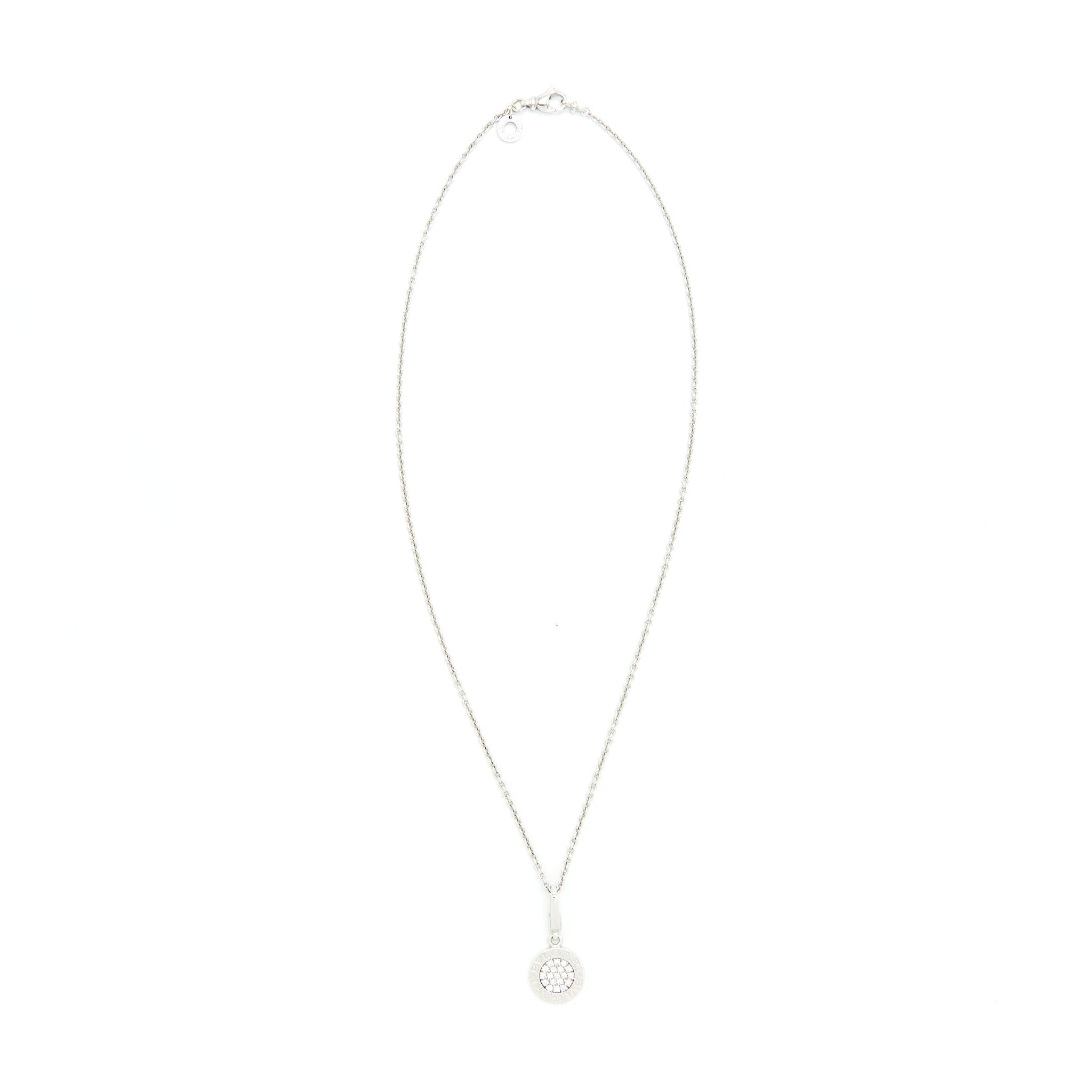 BVLGARI BVLGAR NECKLACE WHITEGOLD WITH DIAMONDS