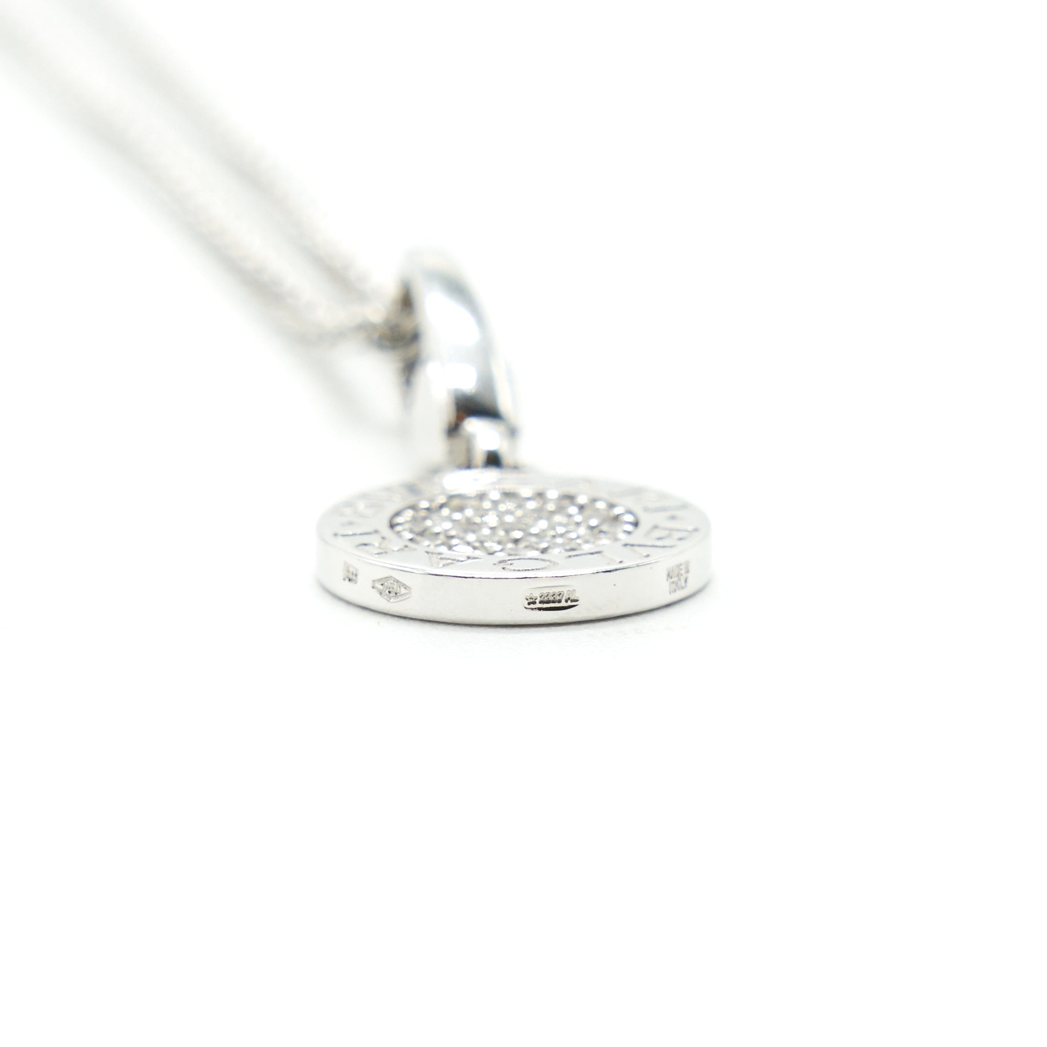 BVLGARI BVLGAR NECKLACE WHITEGOLD WITH DIAMONDS