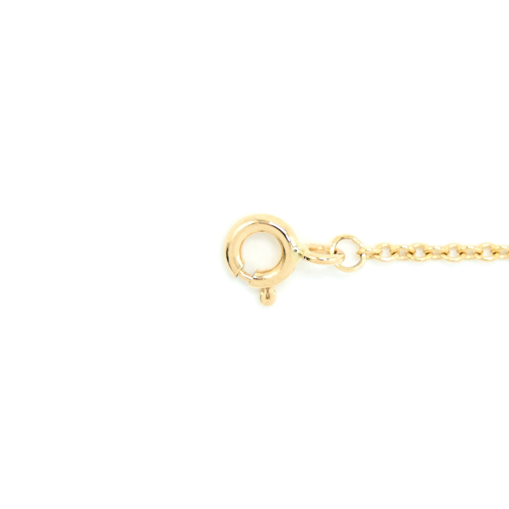 TIFFANY SMILE BRACELET YELLOW GOLD WITH DIAMONDS