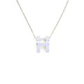 HERMES POP H NECKLACE LIGHT PURPLE SHW