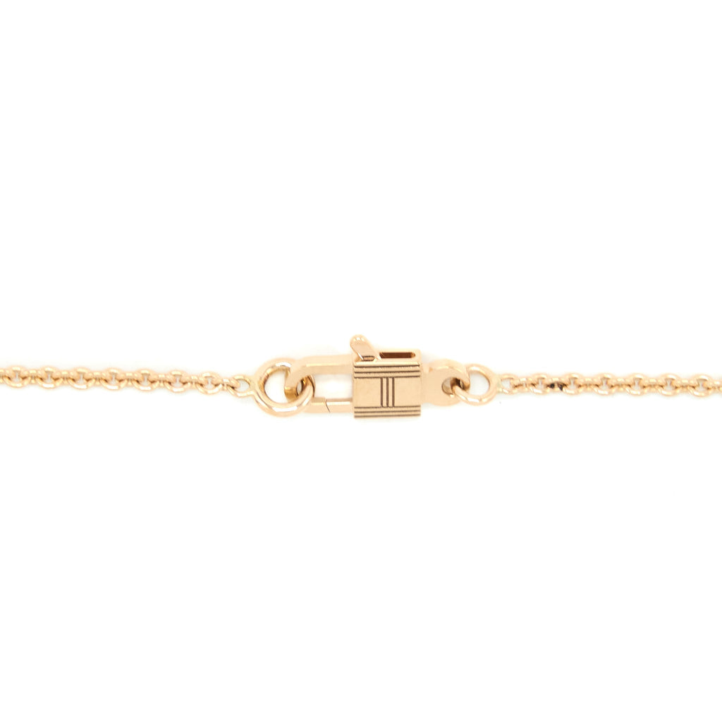 HERMES AMULETTES BIRKIN PENDANT ROSE GOLD DIAMONDS