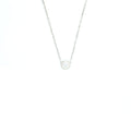 CARTIER D'AMOUR NECKLACE, LARGE MODEL WHITE GOLD WITH DIAMOND