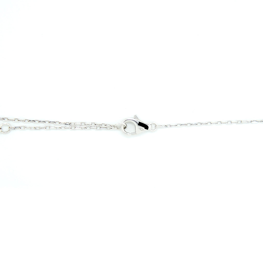 CARTIER D'AMOUR NECKLACE, LARGE MODEL WHITE GOLD WITH DIAMOND