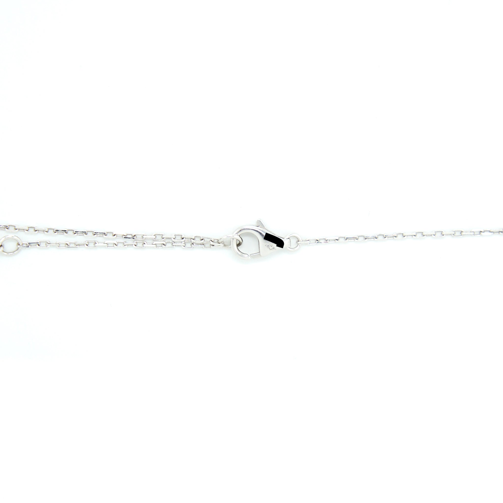 CARTIER D'AMOUR NECKLACE, LARGE MODEL WHITE GOLD WITH DIAMOND