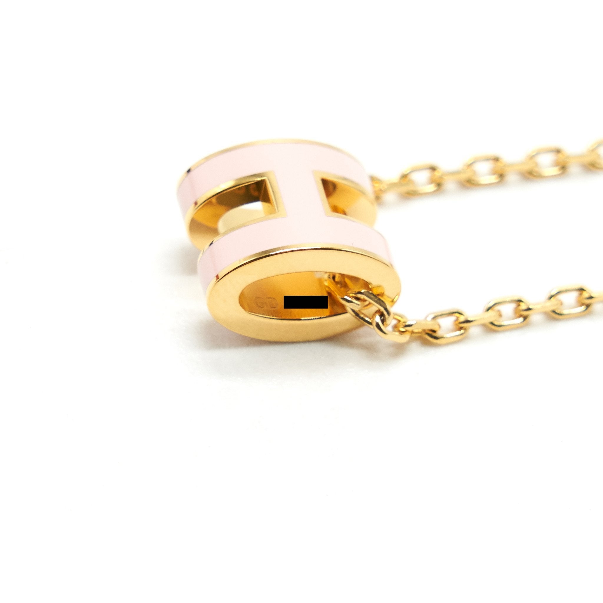 HERMES MINI POP H PENDANT ROSE DRAGEE RGHW