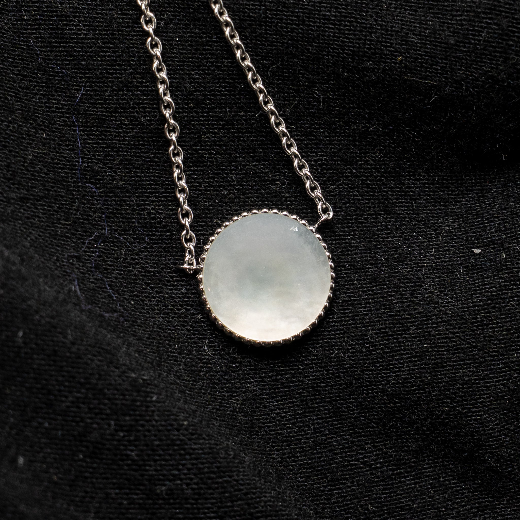 DIOR ROSE DES VENTS NECKLACE WHITE GOLD / DIAMOND/ MOTHER OF PEARL