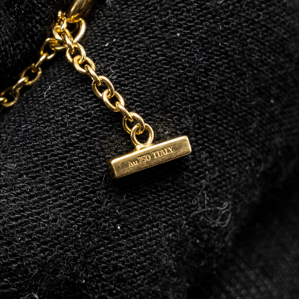 TIFFANY T SMILE BRACELET YELLOW GOLD