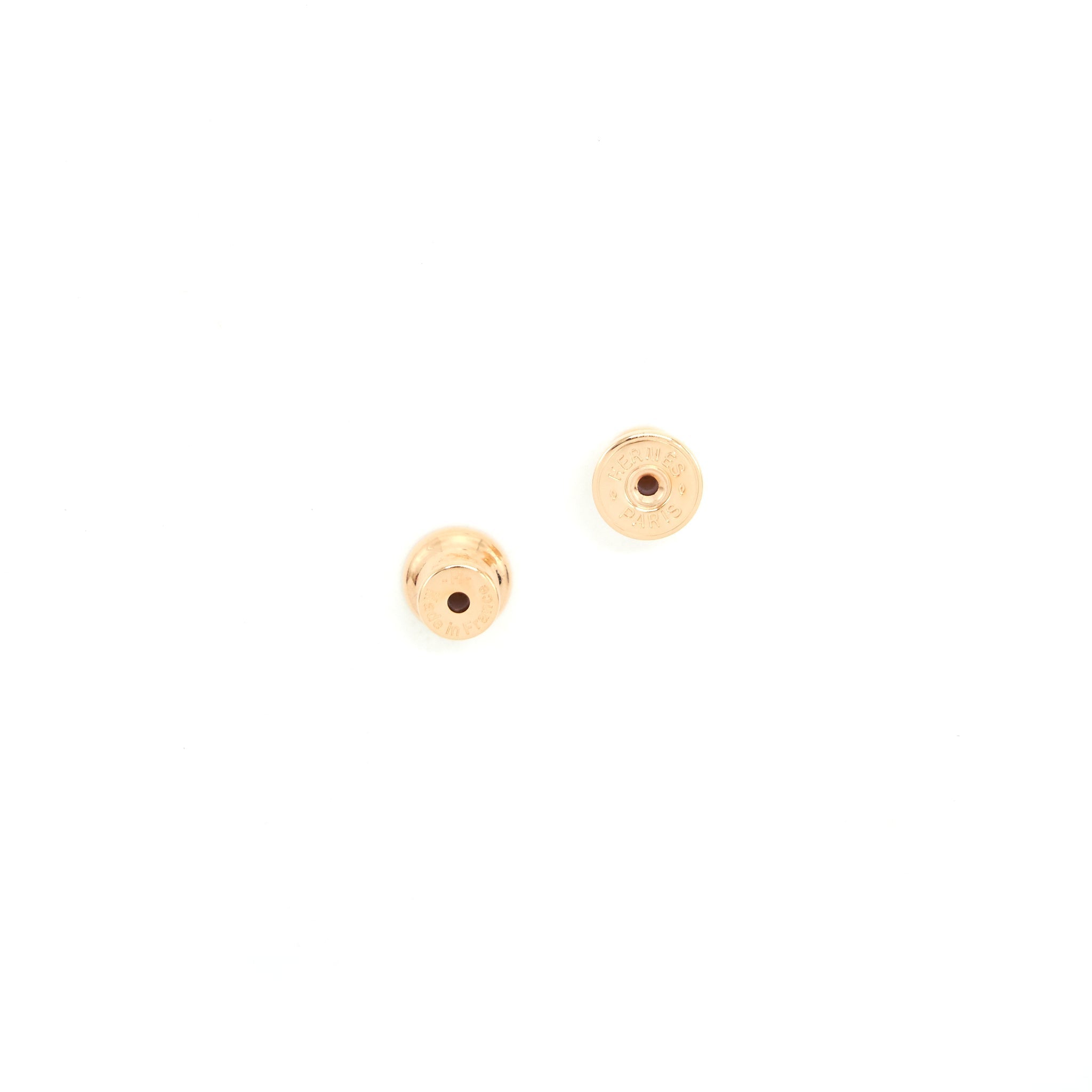 HERMES POP H EARRINGS BLACK RGHW