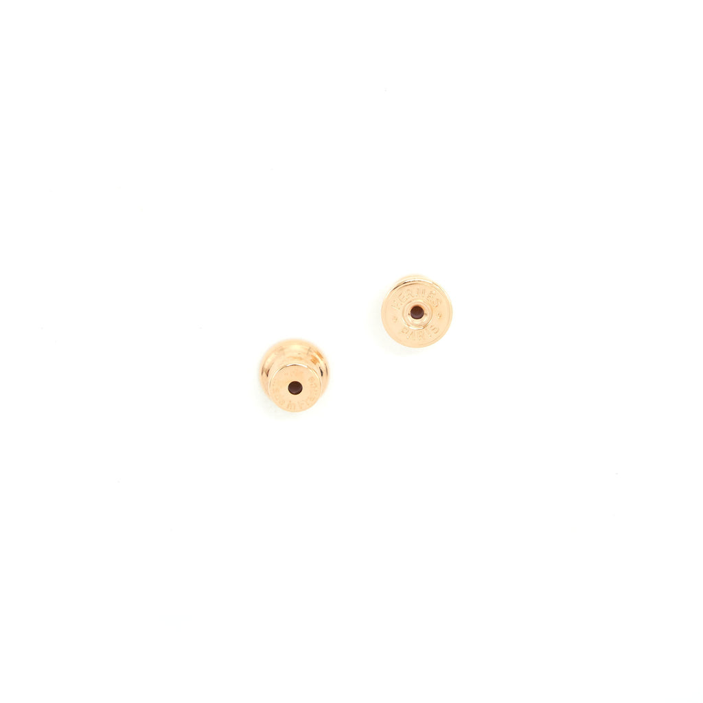HERMES POP H EARRING BLACK RGHW