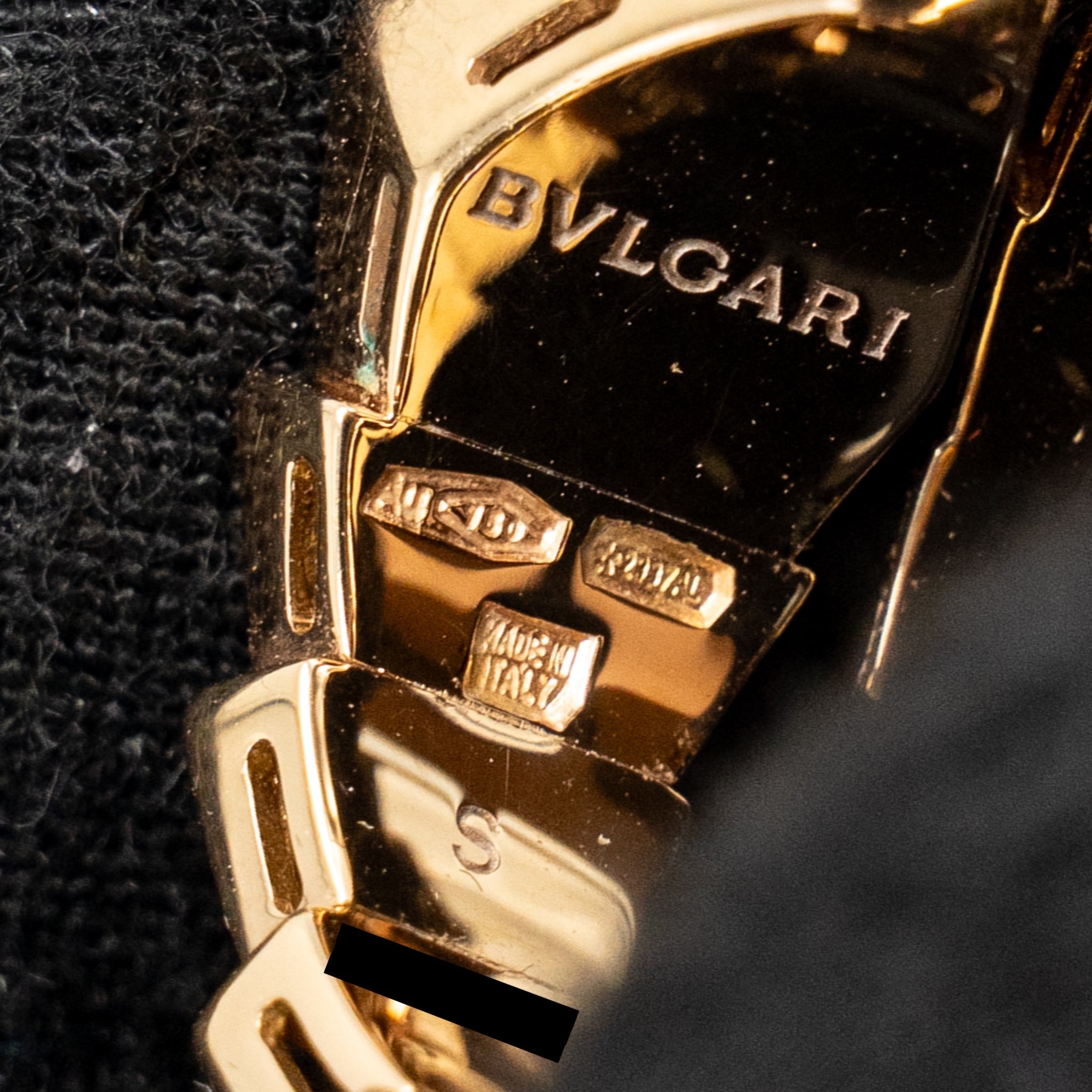 BVLGARI SERPENTI VIPER RING 18K ROSE GOLD WITH PAVED DIAMONDS
