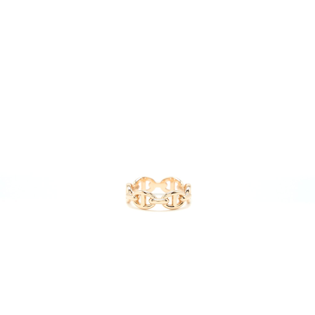HERMES CHAINE D’ANCRE ENCHAINEE RING ROSE GOLD