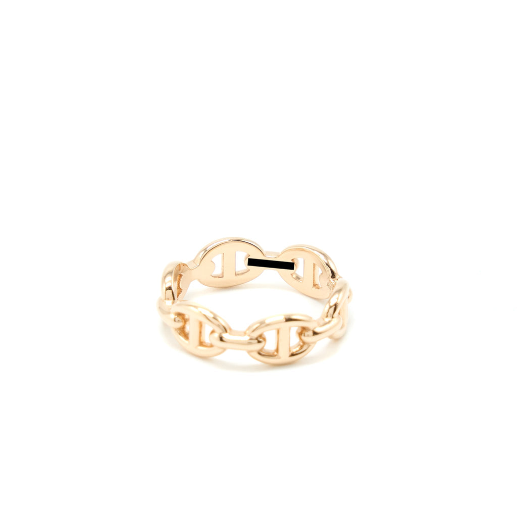 HERMES CHAINE D’ANCRE ENCHAINEE RING ROSE GOLD