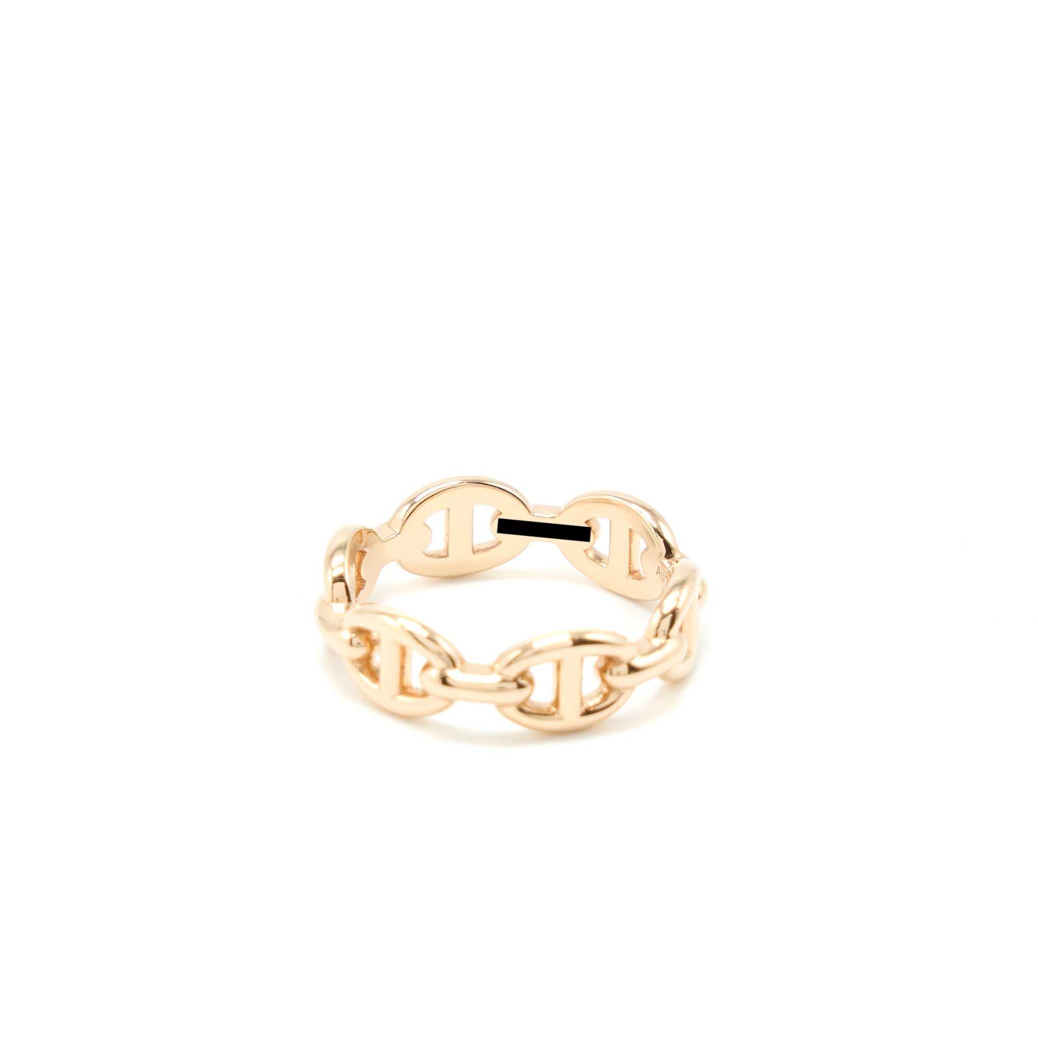 HERMES CHAINE D’ANCRE ENCHAINEE RING ROSE GOLD