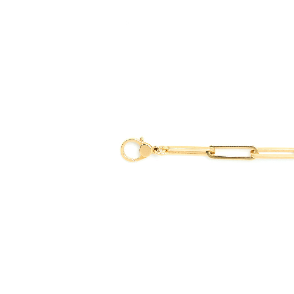 HERMES KELLY CHAINE CHOKER/DOUBLE BRACELET YELLOW GOLD SMALL MODEL