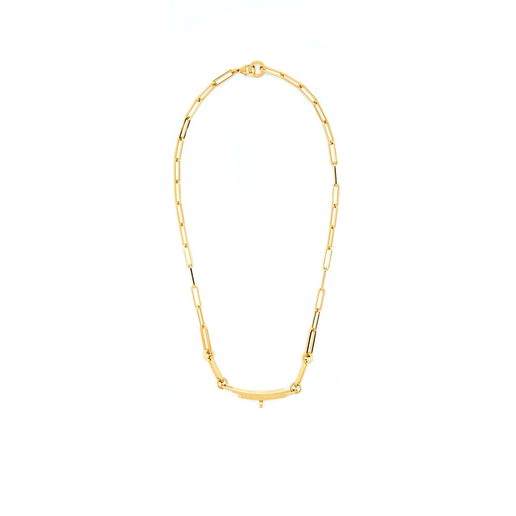 HERMES KELLY CHAINE CHOKER/DOUBLE BRACELET YELLOW GOLD SMALL MODEL