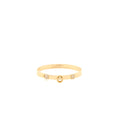 HERMES COLLIER DE CHIEN BRACELET ROSE GOLD WITH DIAMONDS