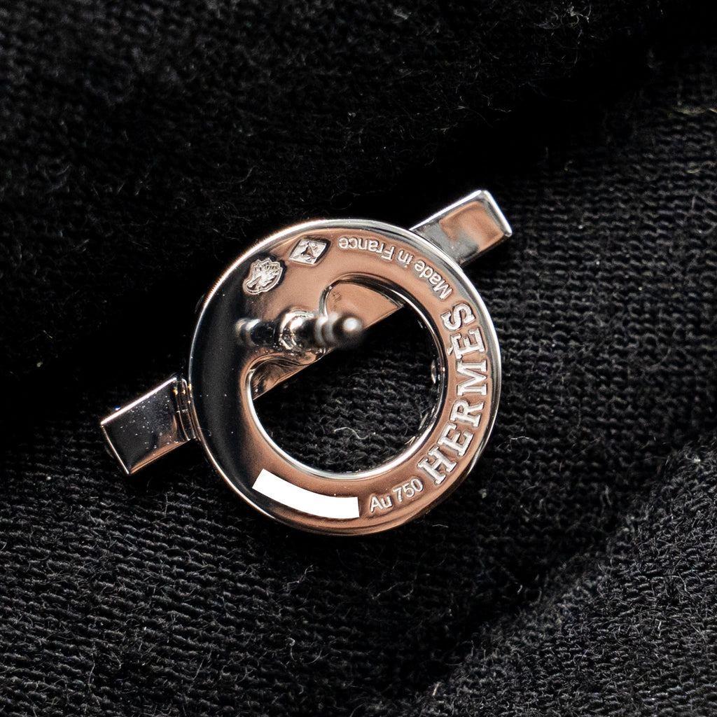 HERMES FINESSE EARRINGS WHITE GOLD / DIAMONDS