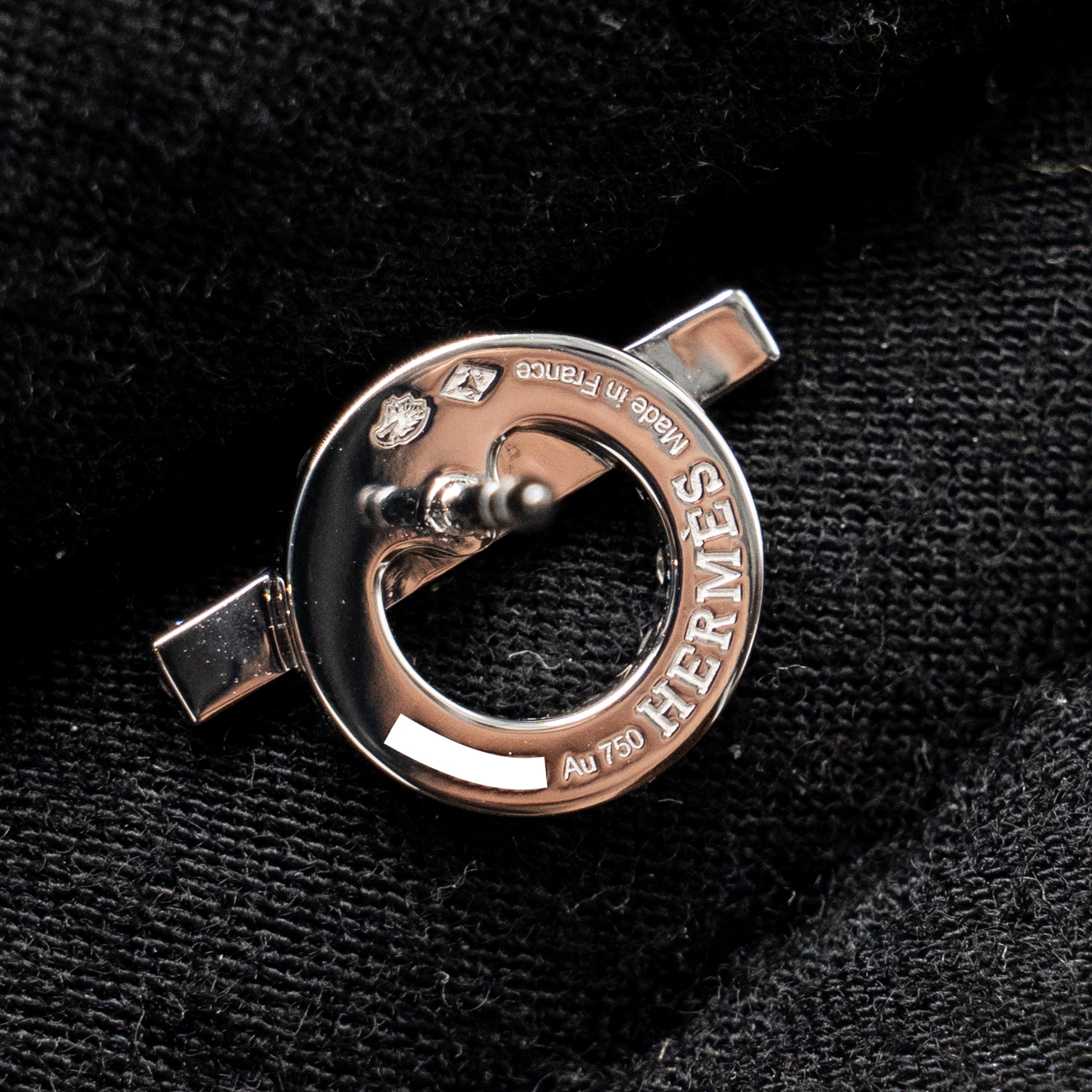 HERMES FINESSE EARRINGS WHITE GOLD / DIAMONDS
