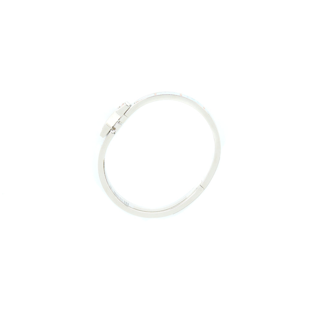 HERMES CLIC H BRACELET PM ORANGE BLUE SHW