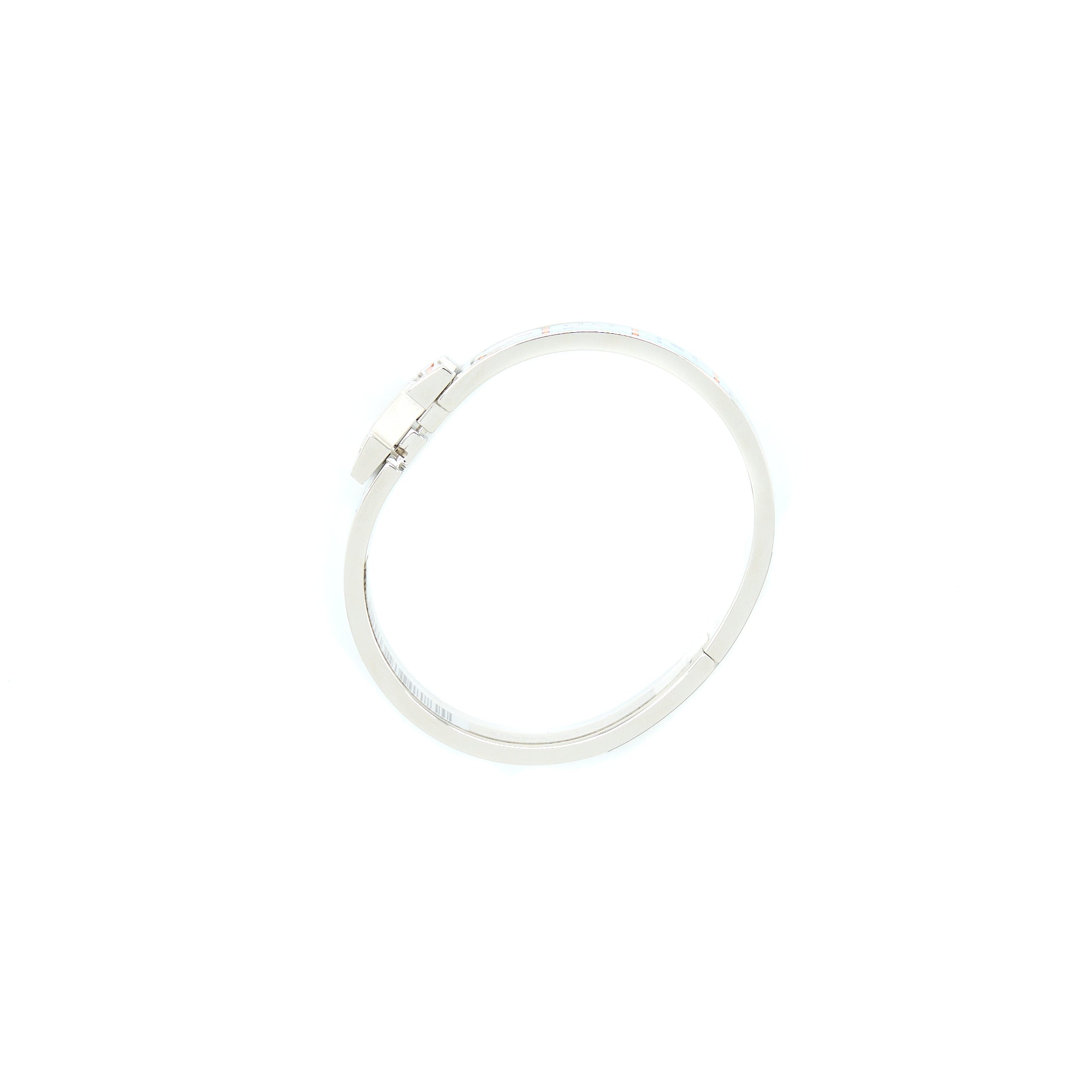 HERMES CLIC H BRACELET PM ORANGE BLUE SHW