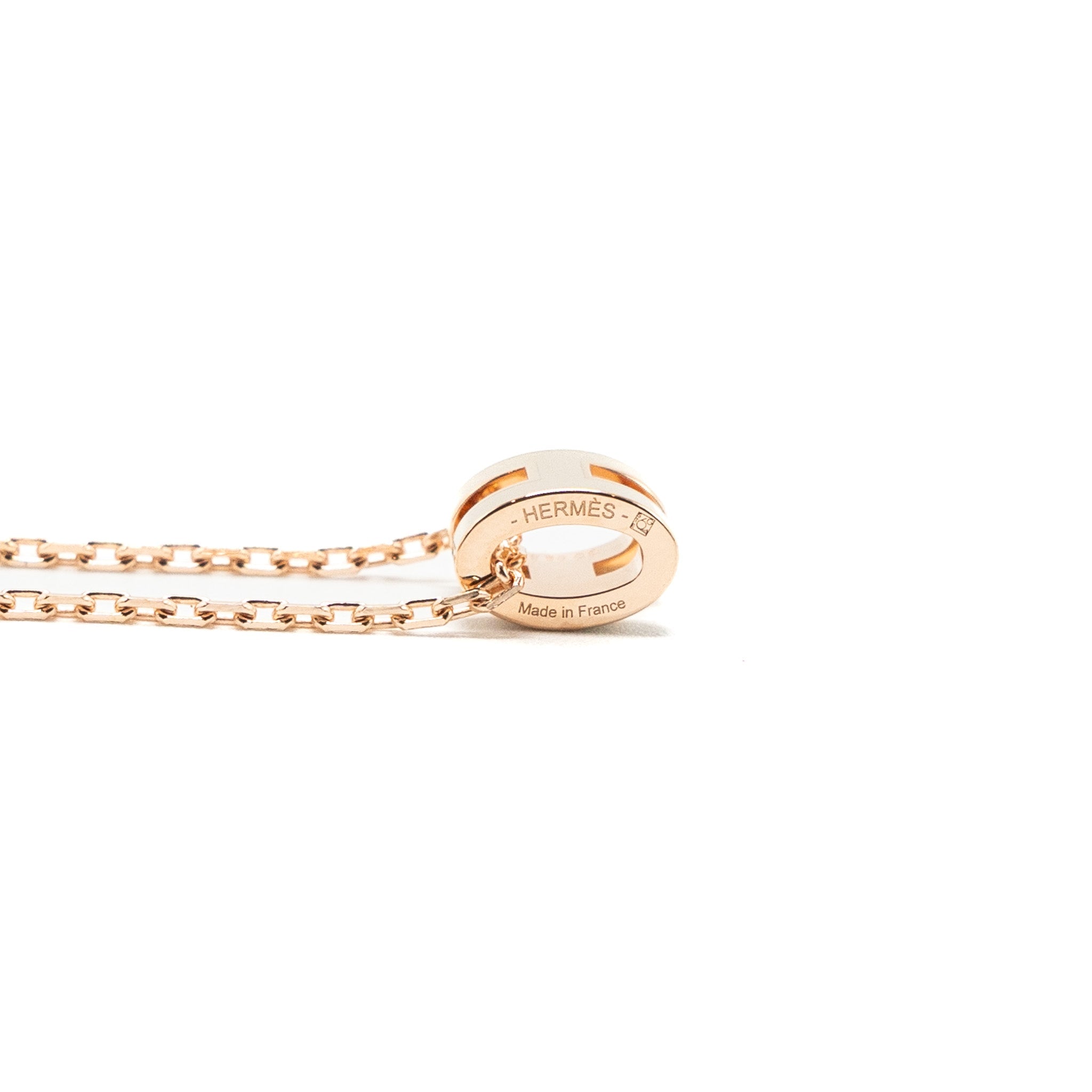 HERMES MINI POP H PENDANT MARRON GLACE RGHW