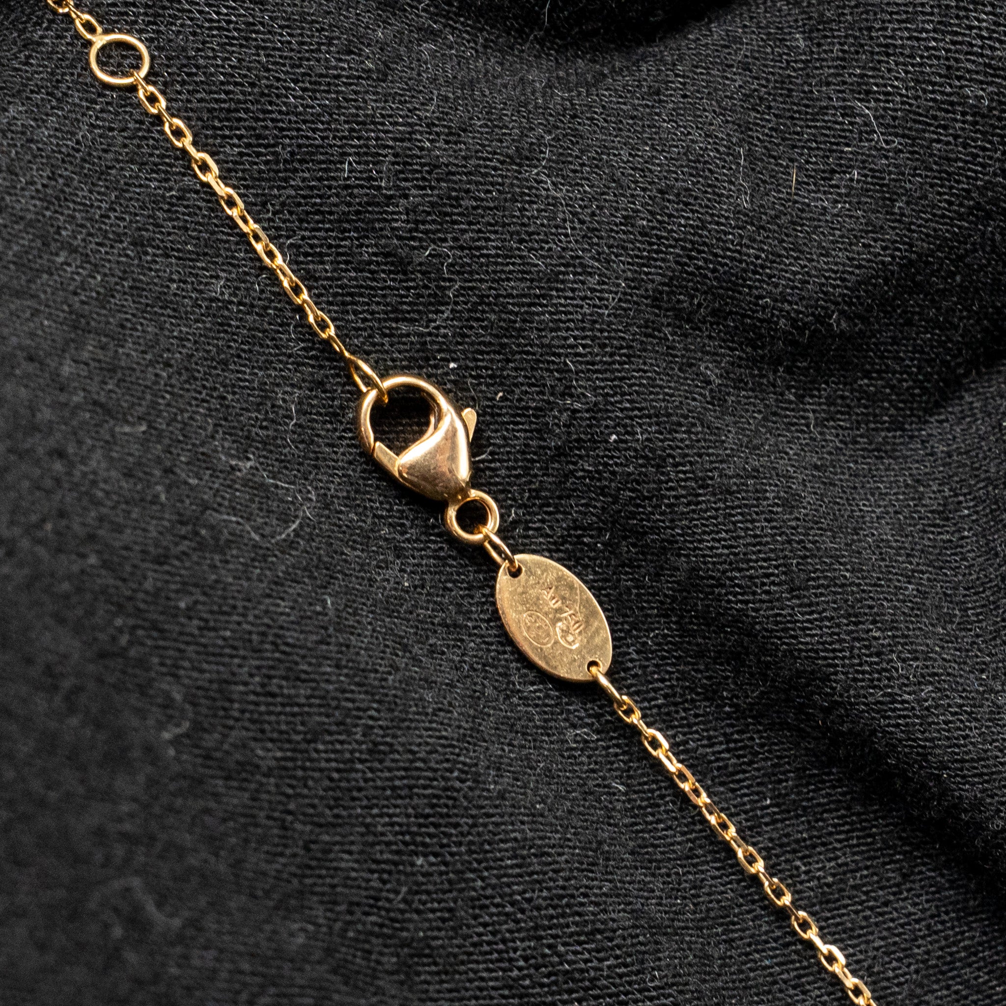 CHAUMET JEUX DE LIENS PENDANT ROSE GOLD, DIAMOND