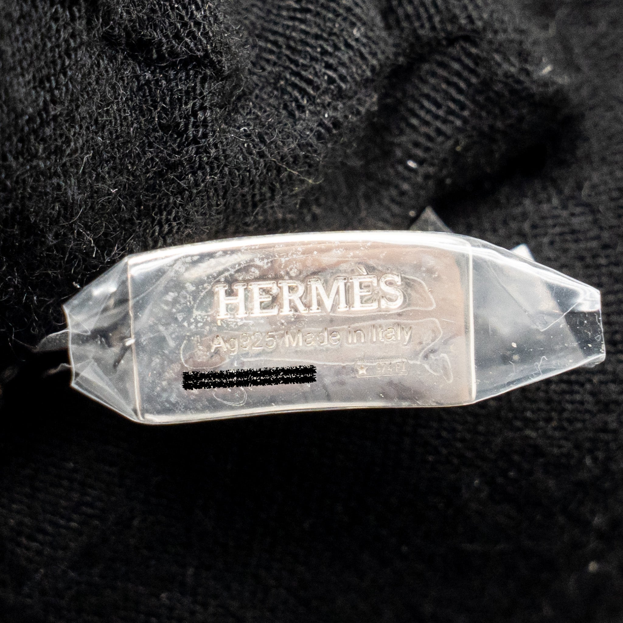 HERMES KELLY AMULETTE PENDANT STERLING SILVER