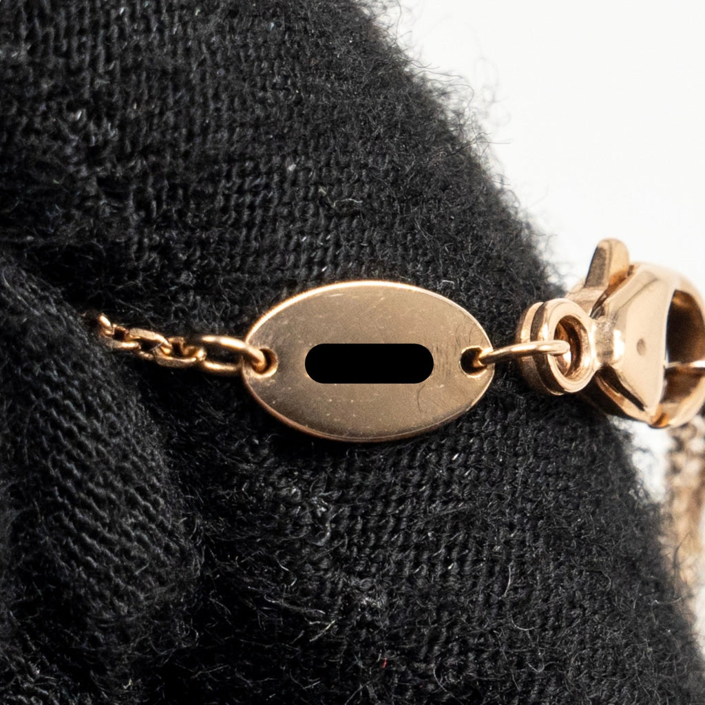 CHAUMET JEUX DE LIENS PENDANT ROSE GOLD, CARNELIAN