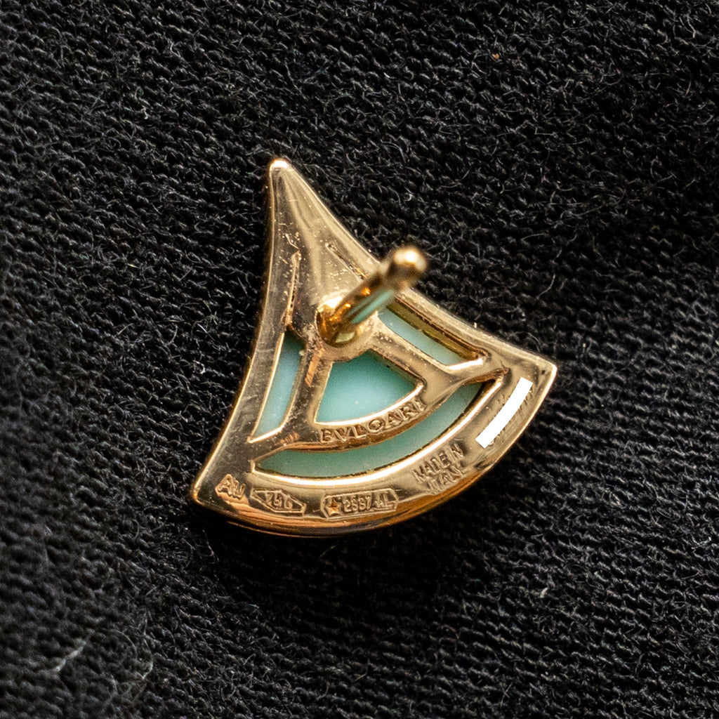 BVLGARI DIVAS’ DREAM EARRINGS YELLOW GOLD/TURQUOISE/DIAMONDS