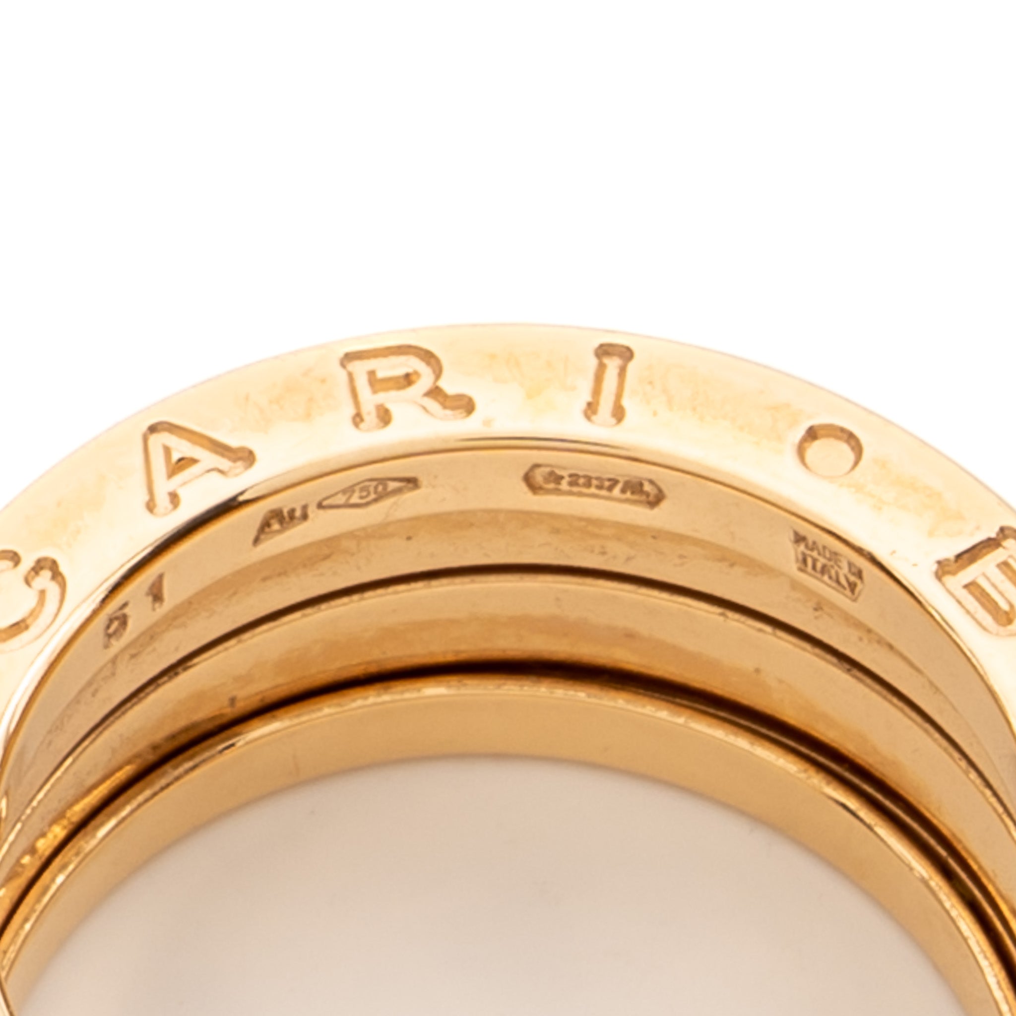 BVLGARI B.ZERO1 RING ROSE GOLD
