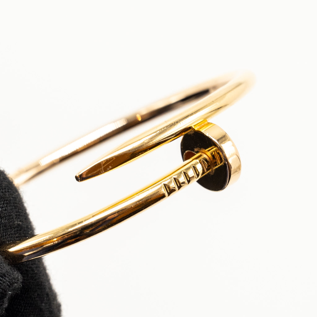 CARTIER JUSTE UN CLOU BRACELET, YELLOW GOLD