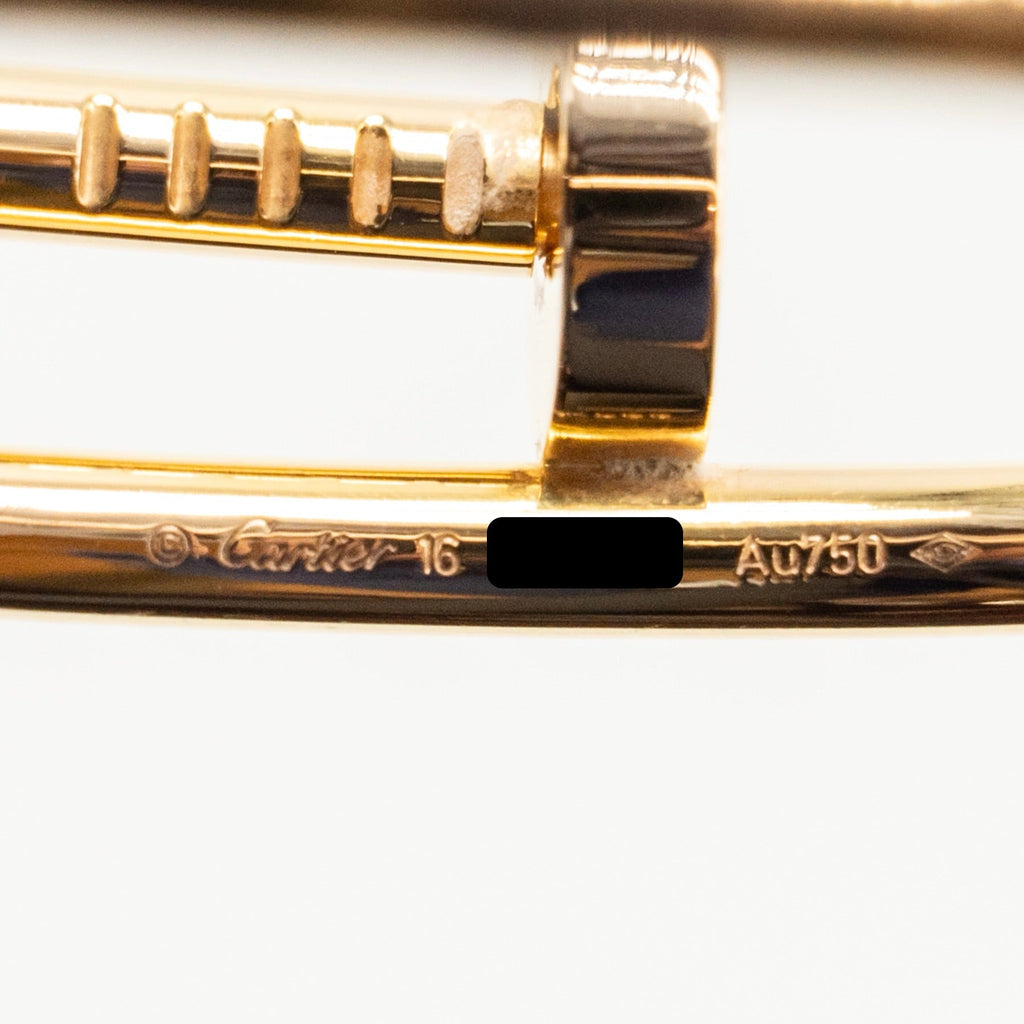 CARTIER JUSTE UN CLOU BRACELET, YELLOW GOLD