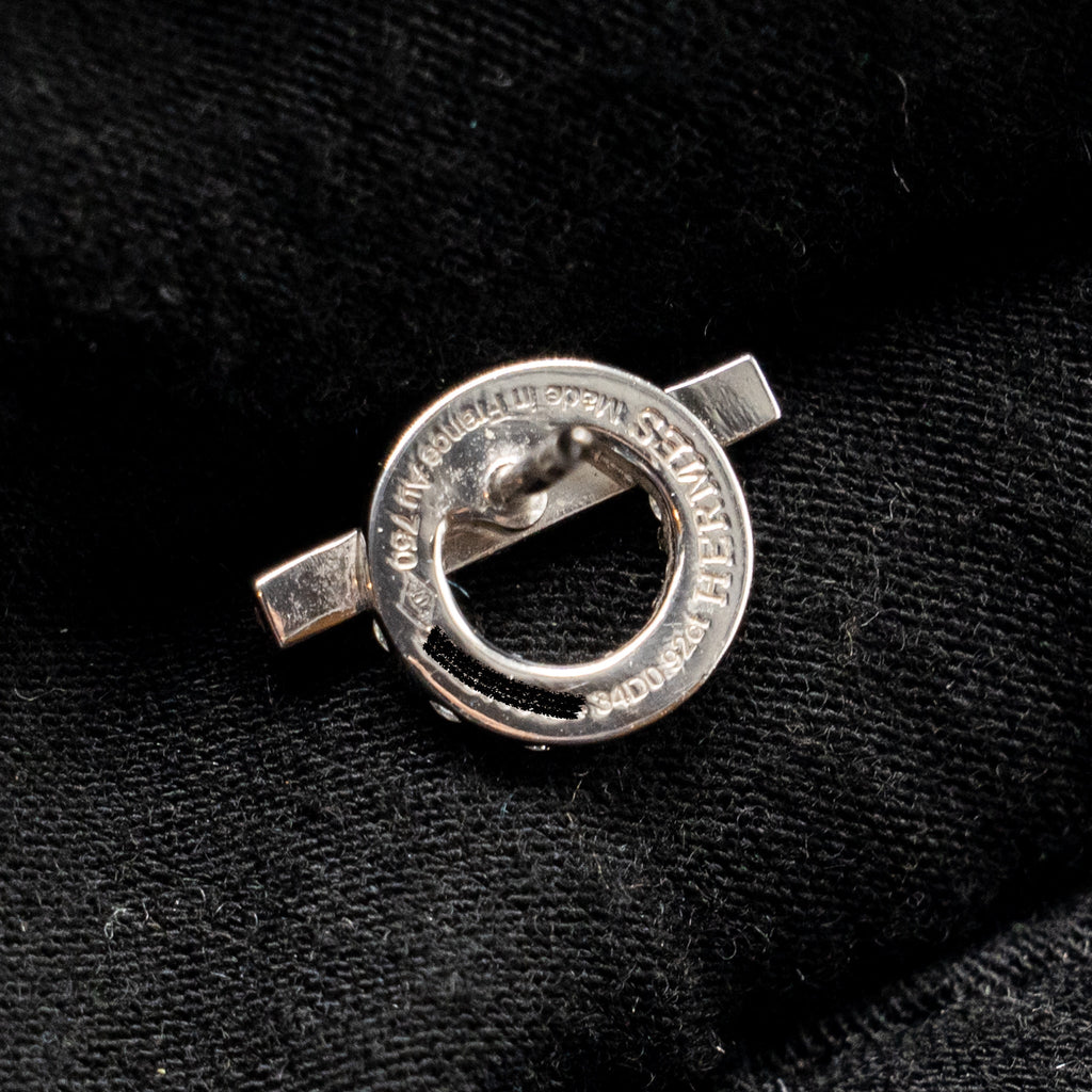 HERMES FINESSE EARRINGS WHITE GOLD / DIAMONDS