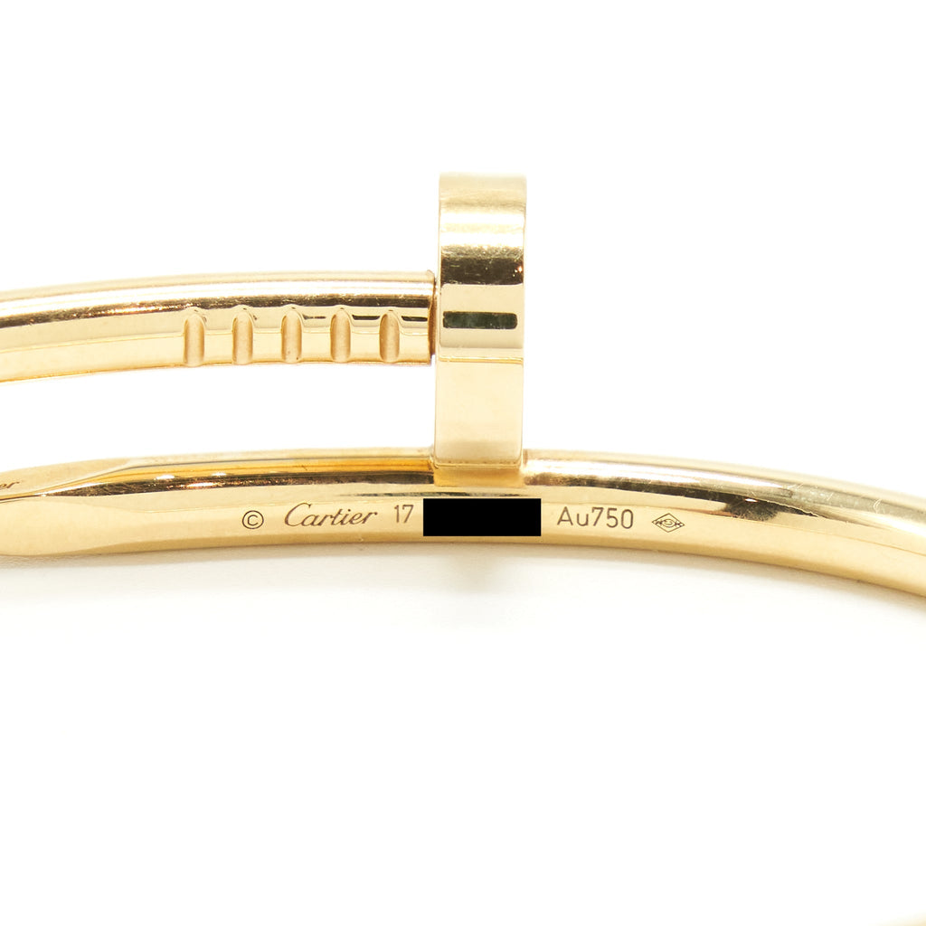 CARTIER BRACELET JUSTE UN CLOU YELLOW GOLD