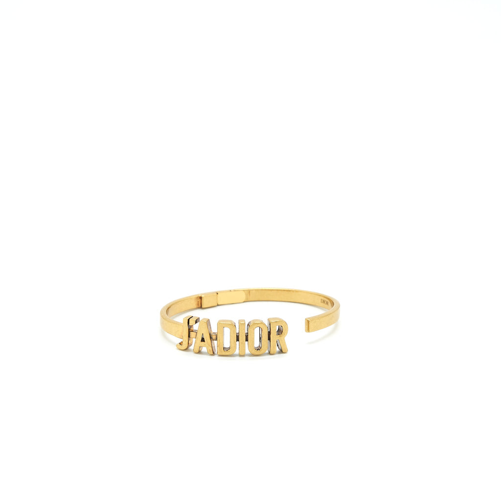 DIOR J’ADIOR BRACELET RUTHENIUM GOLD TONE
