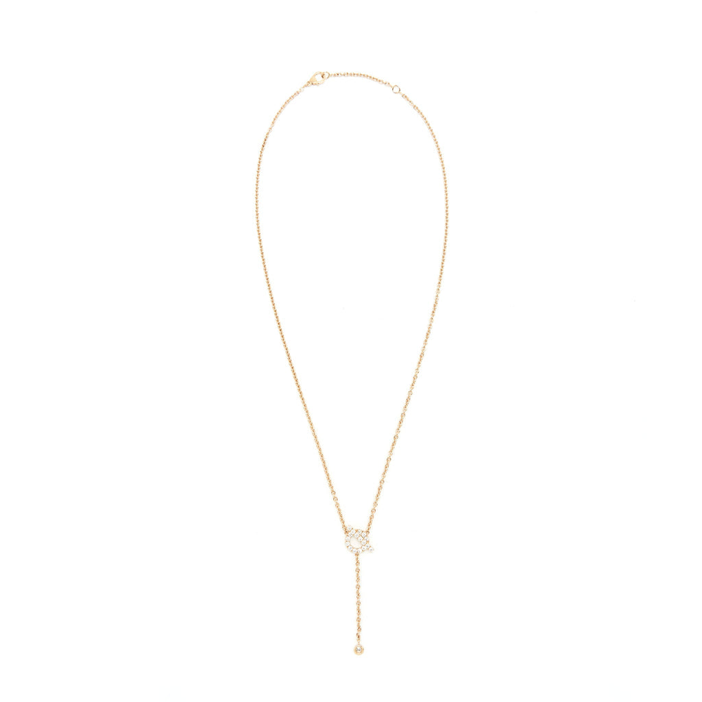 HERMES COLLIER CRAVATS FINESSE 18DO 55CT ORR-18K NECKLACE