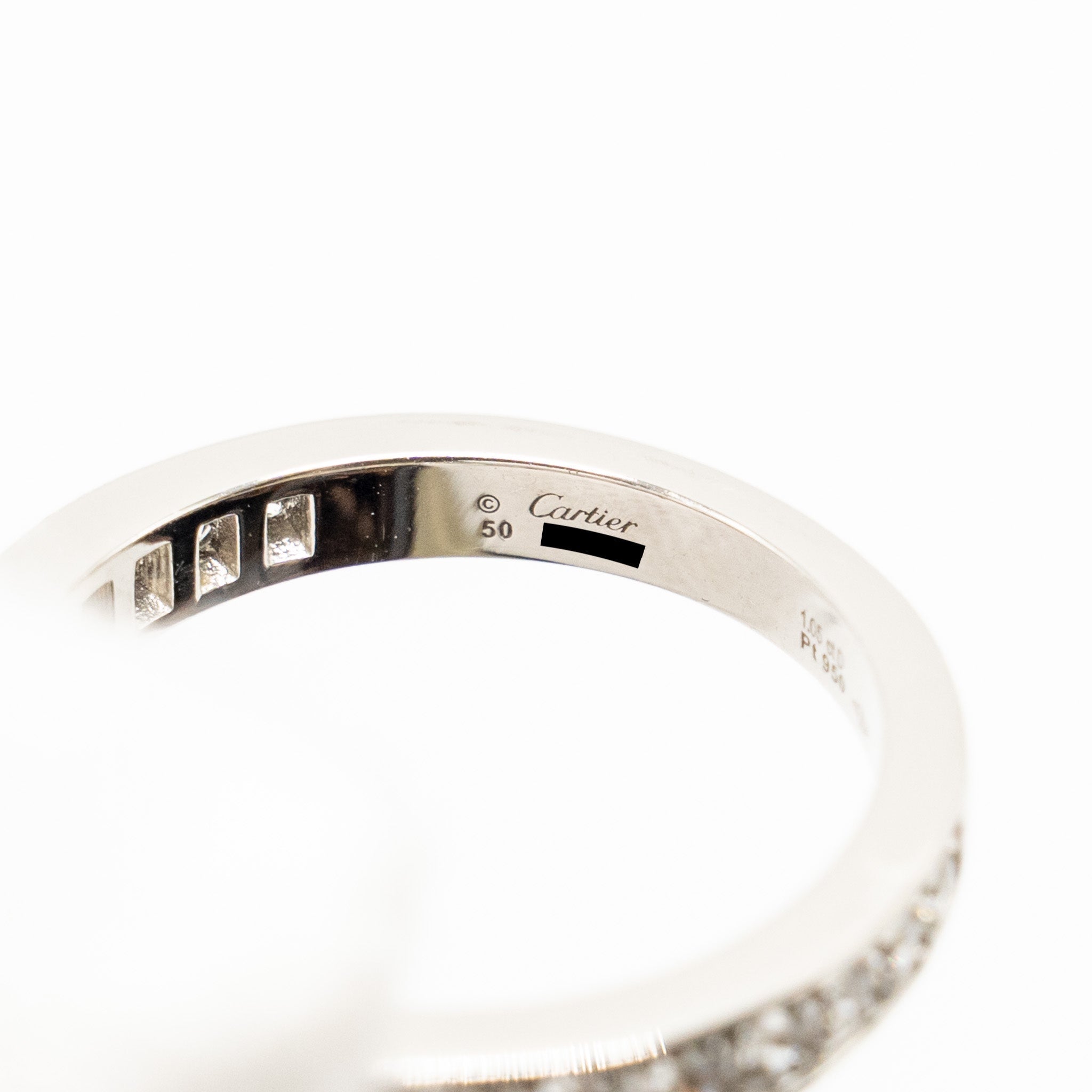 CARTIER SOLITAIRE PLATINUM 1895 RING 1.05CT G COLOR VVS2 PLATINUM DIAMONDS