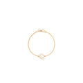 HERMES BRACELET FINESSE CHAINE 18K ROSE GOLD WITH DIAMONDS