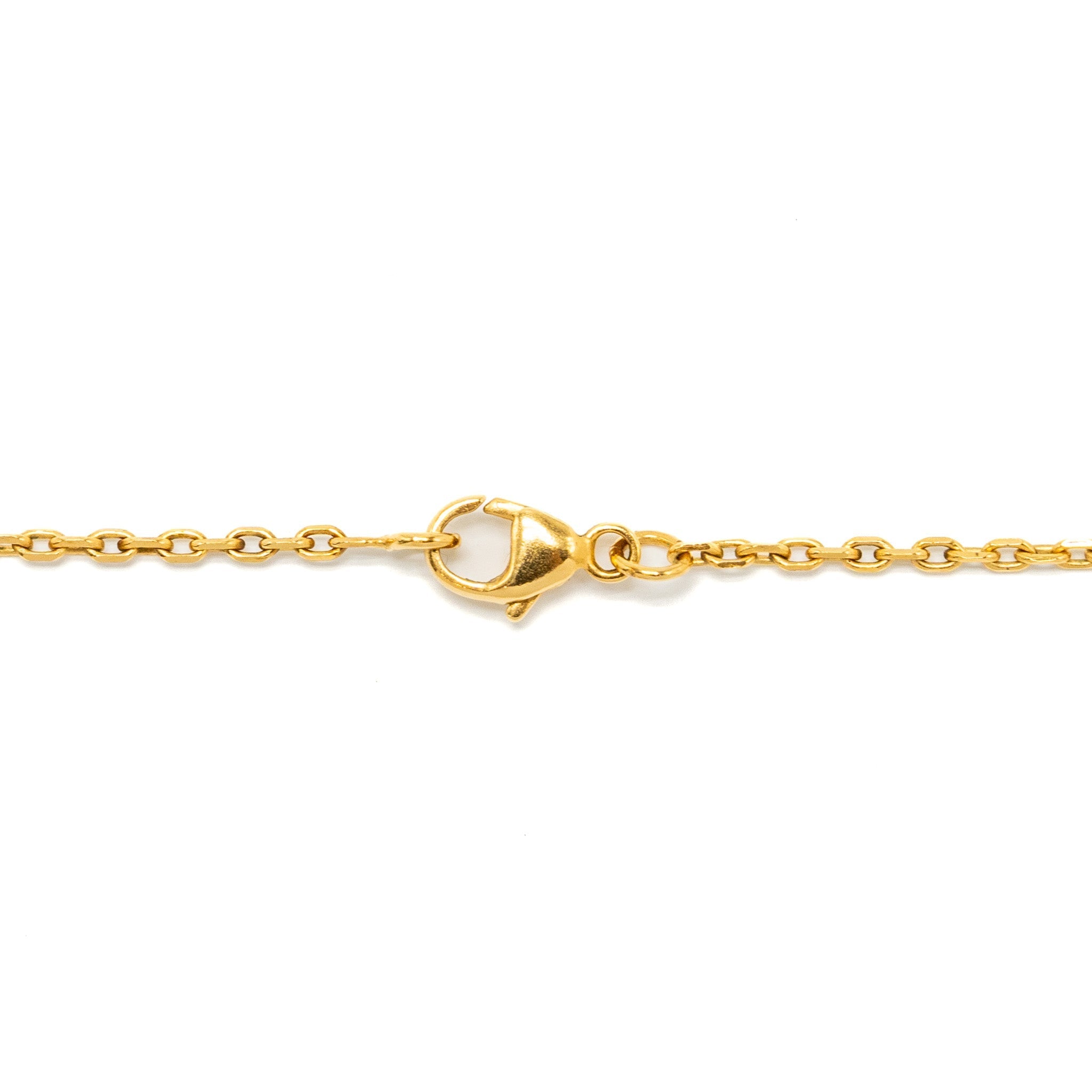 HERMES MINI POP H PENDANT MARRON GLACE GHW