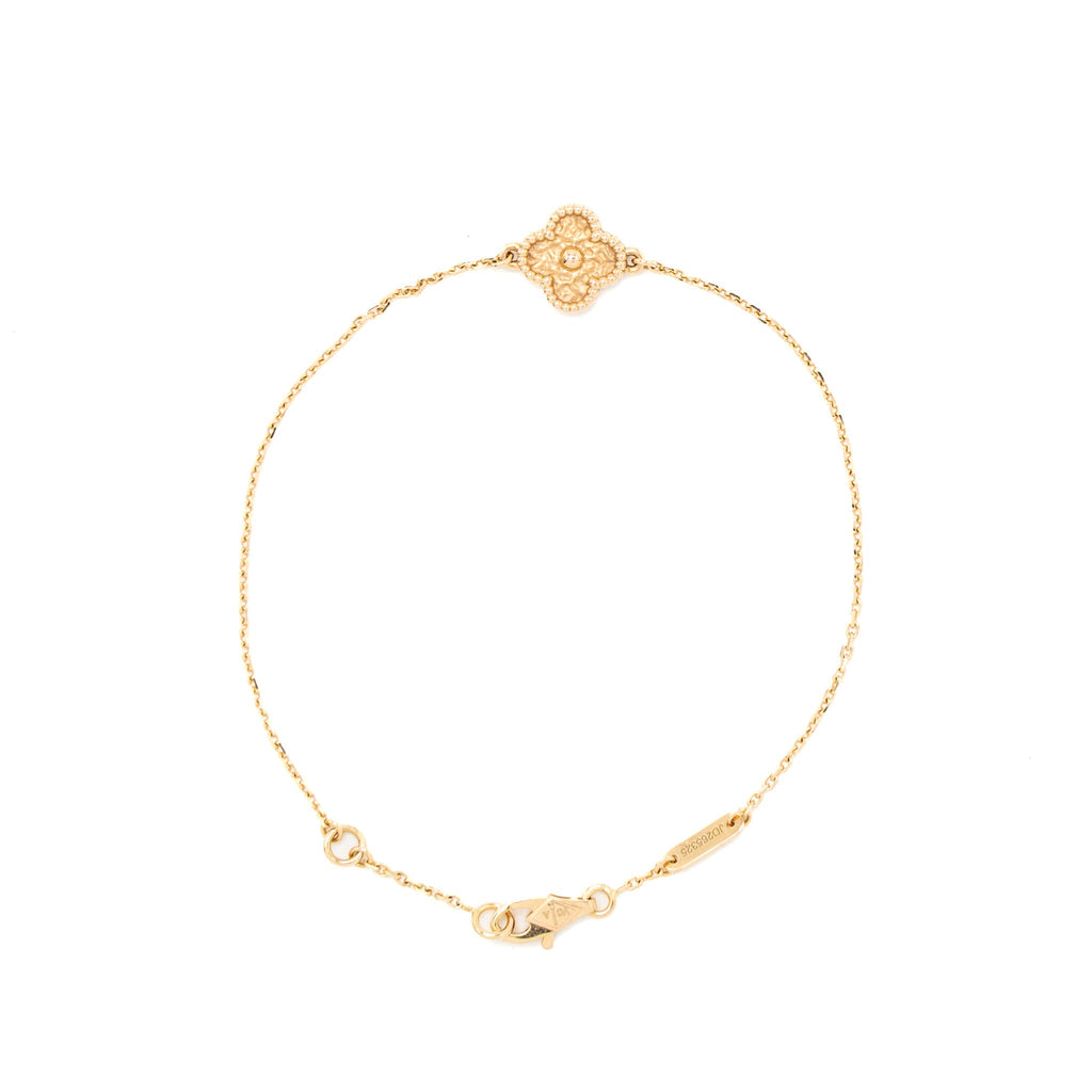 VAN CLEEF & ARPELS SWEET ALHAMBRA BRACELET 18K ROSE GOLD