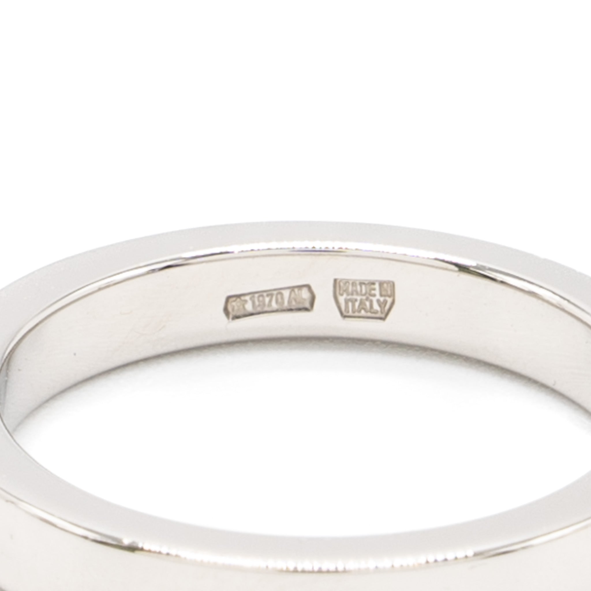 BVLGARI MARRYME WEDDING RING PLATINUM DIAMOND