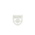 CHANEL SHIELD BROOCH WITH CRYSTALS SHW