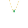 HERMES MINI POP H PENDANT MALACHITE GHW