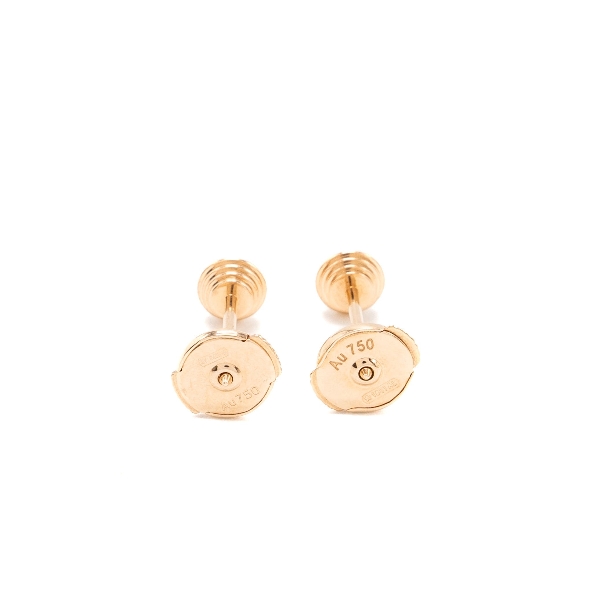 CARTIER D’AMOUR EARRINGS 0.09 CARATS ROSE GOLD DIAMONDS