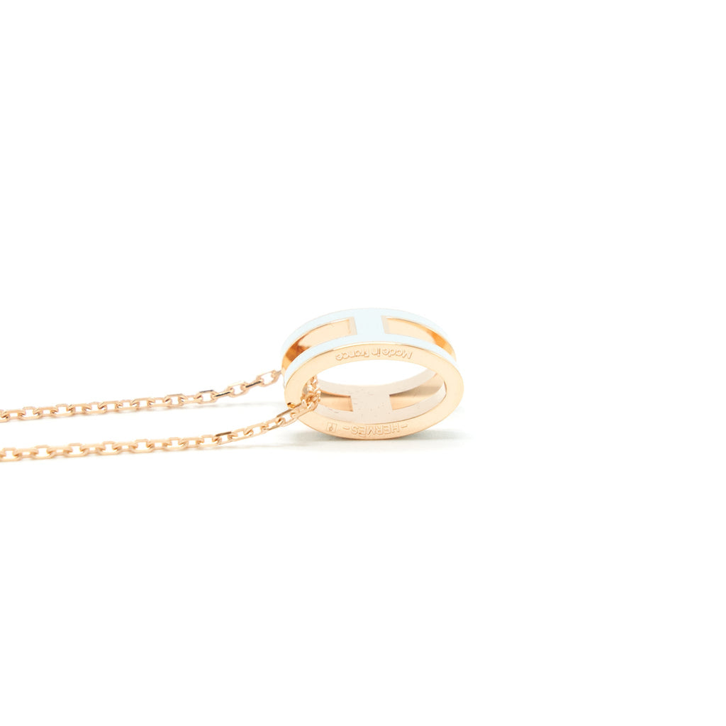 HERMES POP H PENDANT BLUE ZEPHYR RGHW