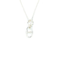 HERMES STERLING SLIVER FARANDOLE NECKLACE