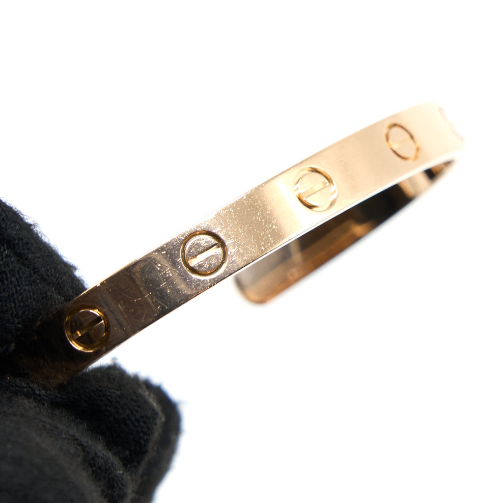 CARTIER LOVE CUFF BRACELET ROSE GOLD