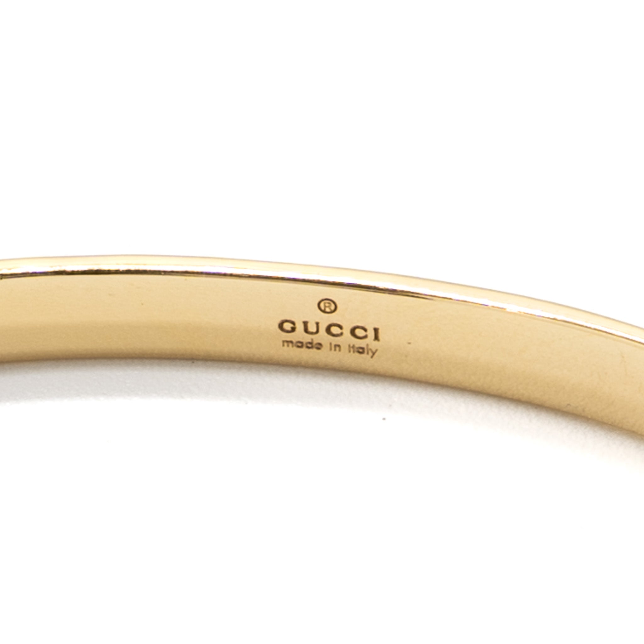 GUCCI ICON BRACELET 18K YELLOW GOLD